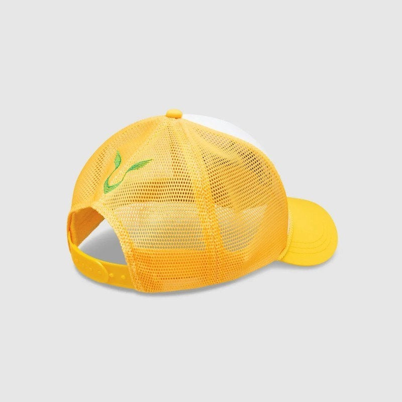 Mercedes Adult MAPF1 Lewis Hamilton Silverstone Cap / Yellow / RRP £45