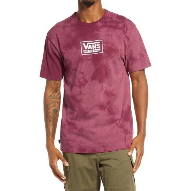 Vans Mens Tie Dye T-Shirt / Raspberry Radiance / RRP £40
