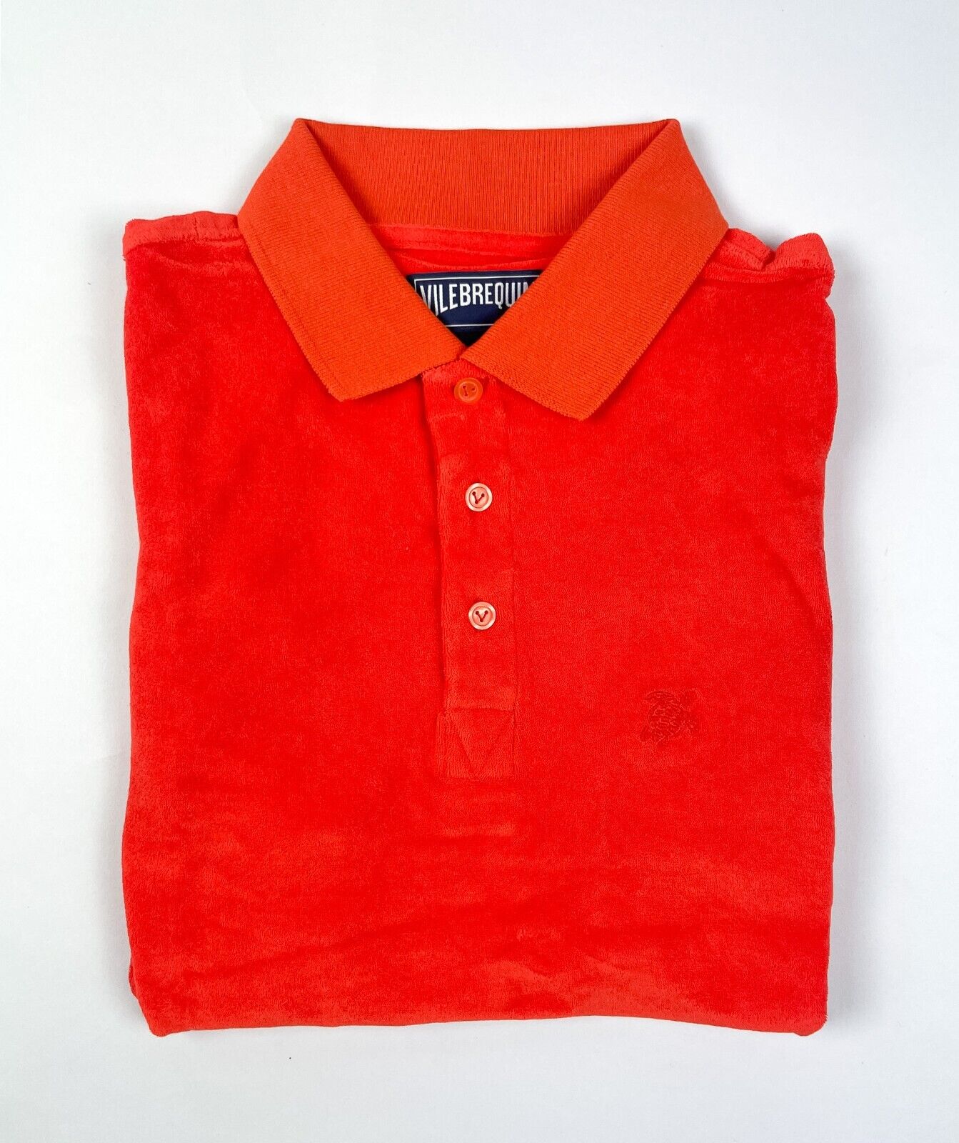 Vilebrequin Polo Shirt / Mens / Pacific / Red / RRP £210