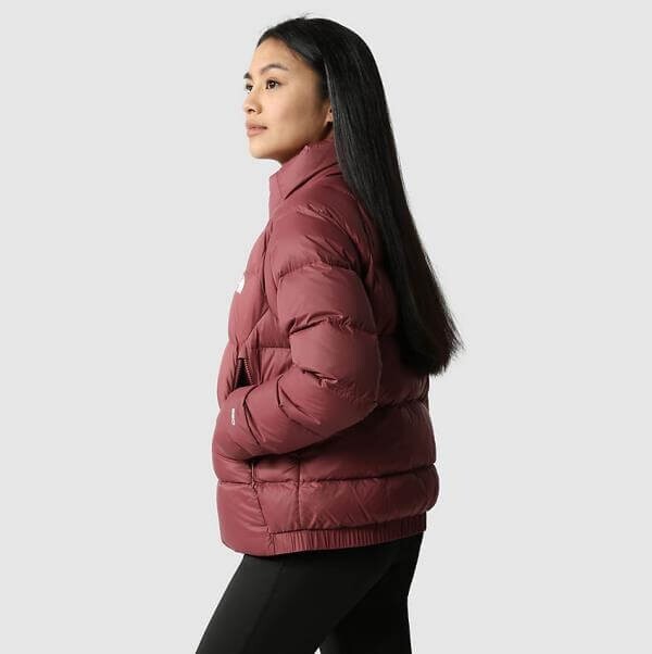 The North Face Womens Hyalite Down Puffer Jacket / Red Brown / RRP £235