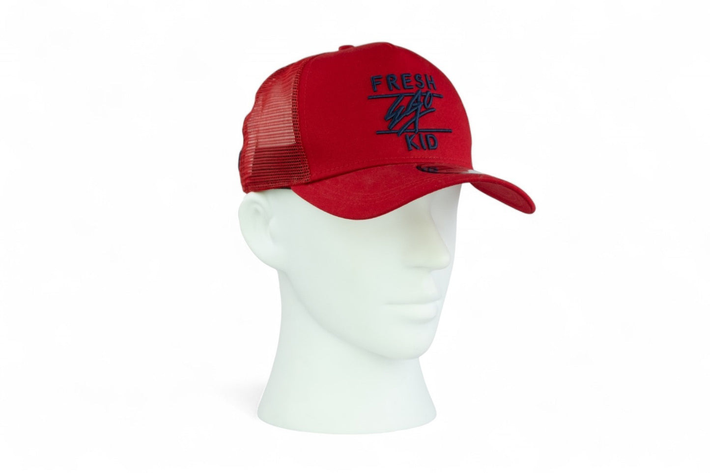 Fresh Ego Kid Script Trucker Cap / Red Black / RRP £35