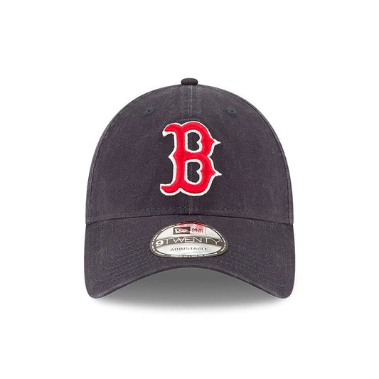 New Era Adult Boston Red Sox MLB Core Classic 9TWENTY Cap / Navy Red / RRP £23