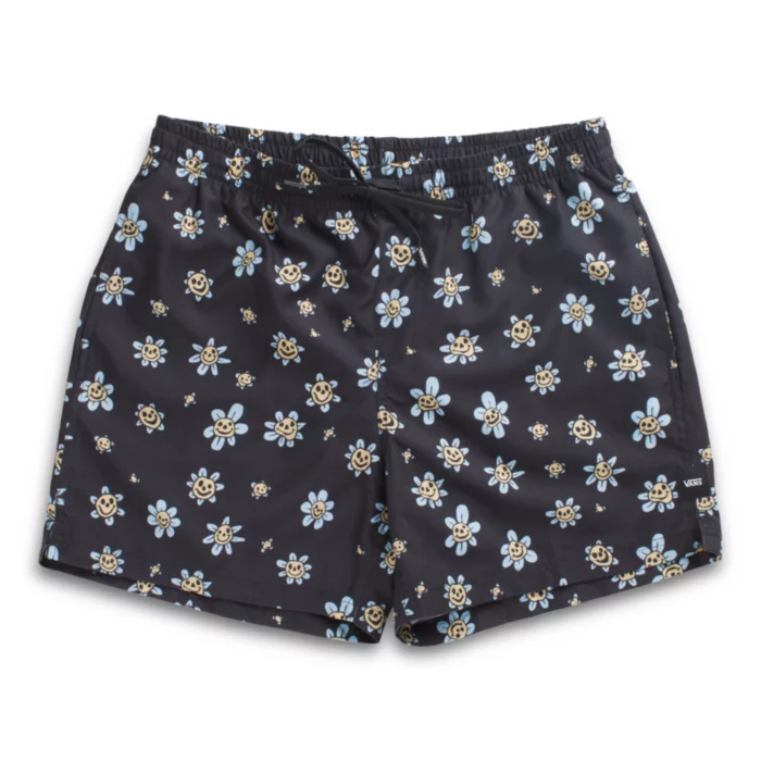 Vans Mens Volley Boardshorts / Black Blue / RRP £47