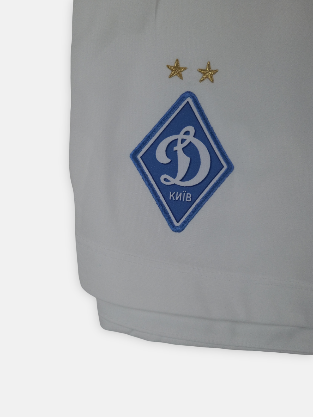 Newbalance Mens 2019-20 Dynamo Kiev Home Football Shorts / White / RRP £27.99