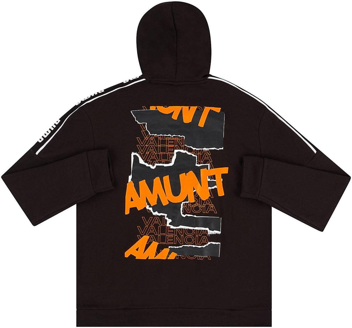 Puma Mens 2020-21 Valencia Puma Ftblculture Hooded Top / Black / RRP £54.99