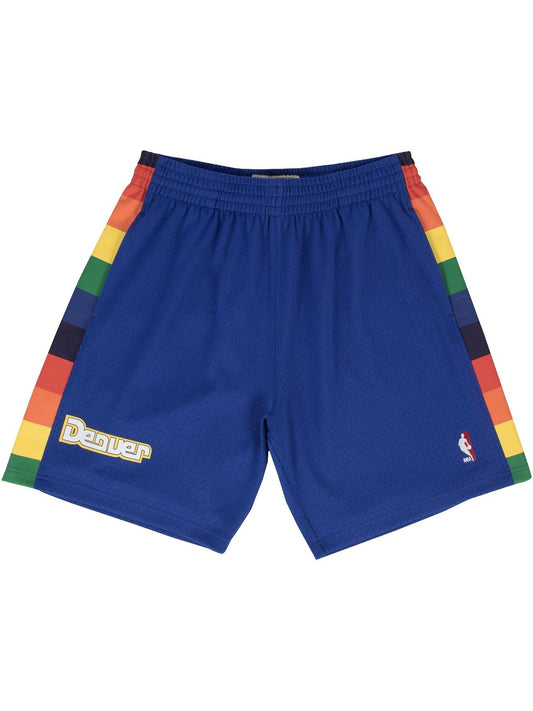 Mitchell & Ness Denver Nuggets Retro Basketball Shorts / Blue / RRP £80