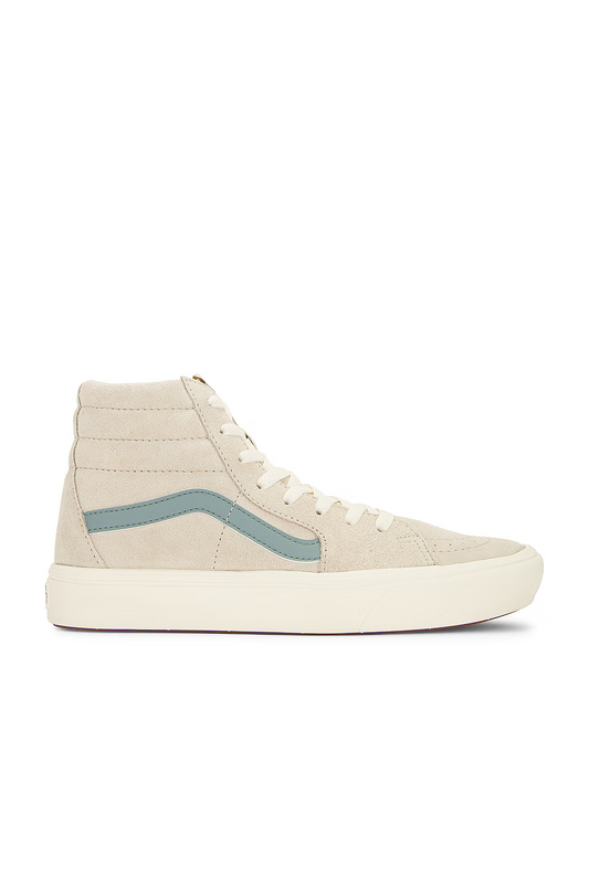 Vans Unisex Comfycush Sk8-hi Trainers / Oatmeal Beige / RRP £85