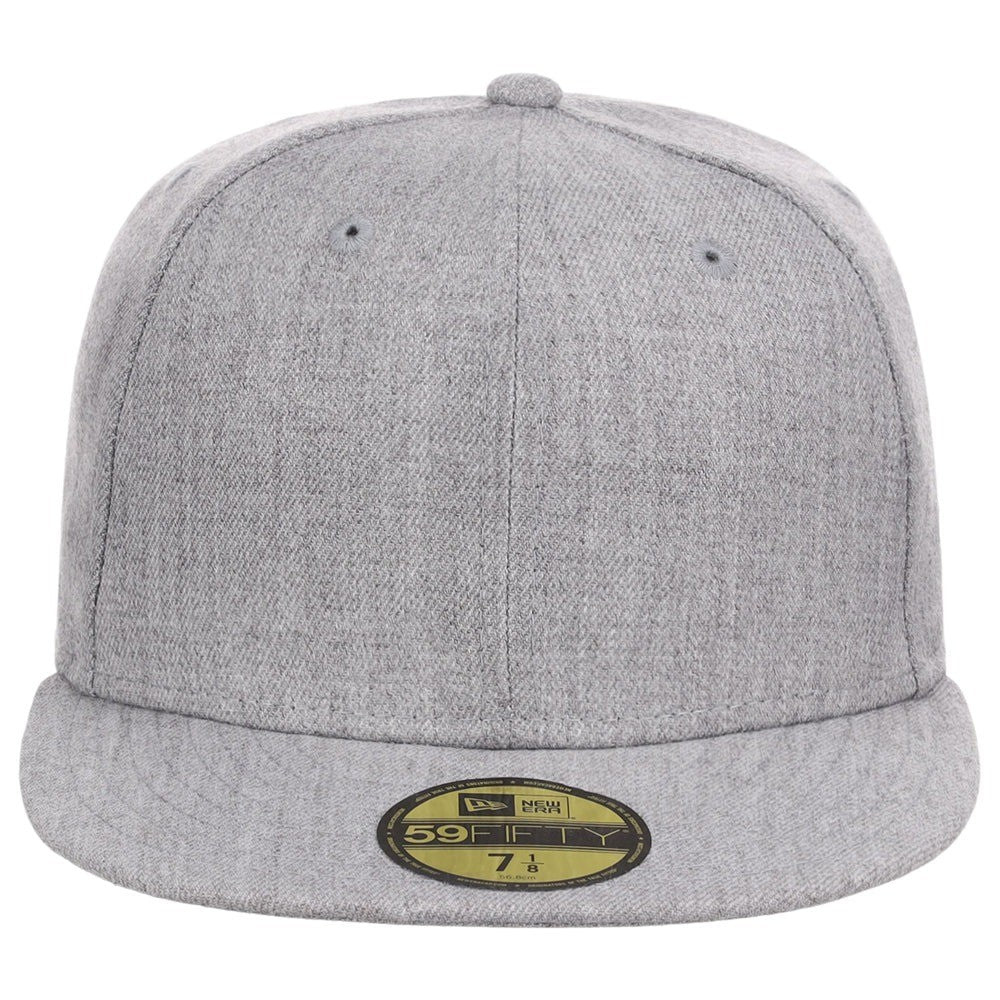 New Era 59FIFTY Fitted Heather Grey Cap / RRP £29