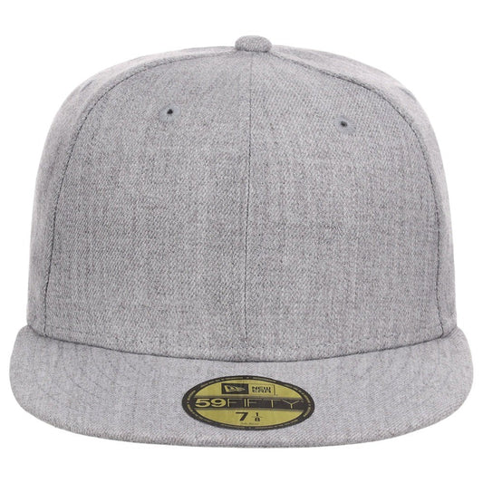 New Era 59FIFTY Fitted Heather Grey Cap / RRP £29