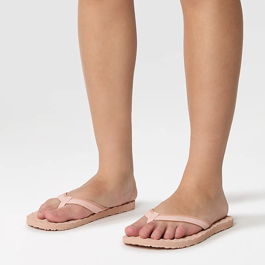 The North Face Women’s Base Camp Mini II Flip Flop -Café Crémé Evening Sand Pink