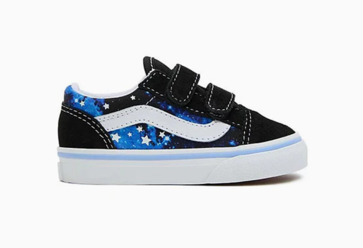 Vans Toddler Old Skool 2 Strap Trainers / Black Night Sky / RRP £37