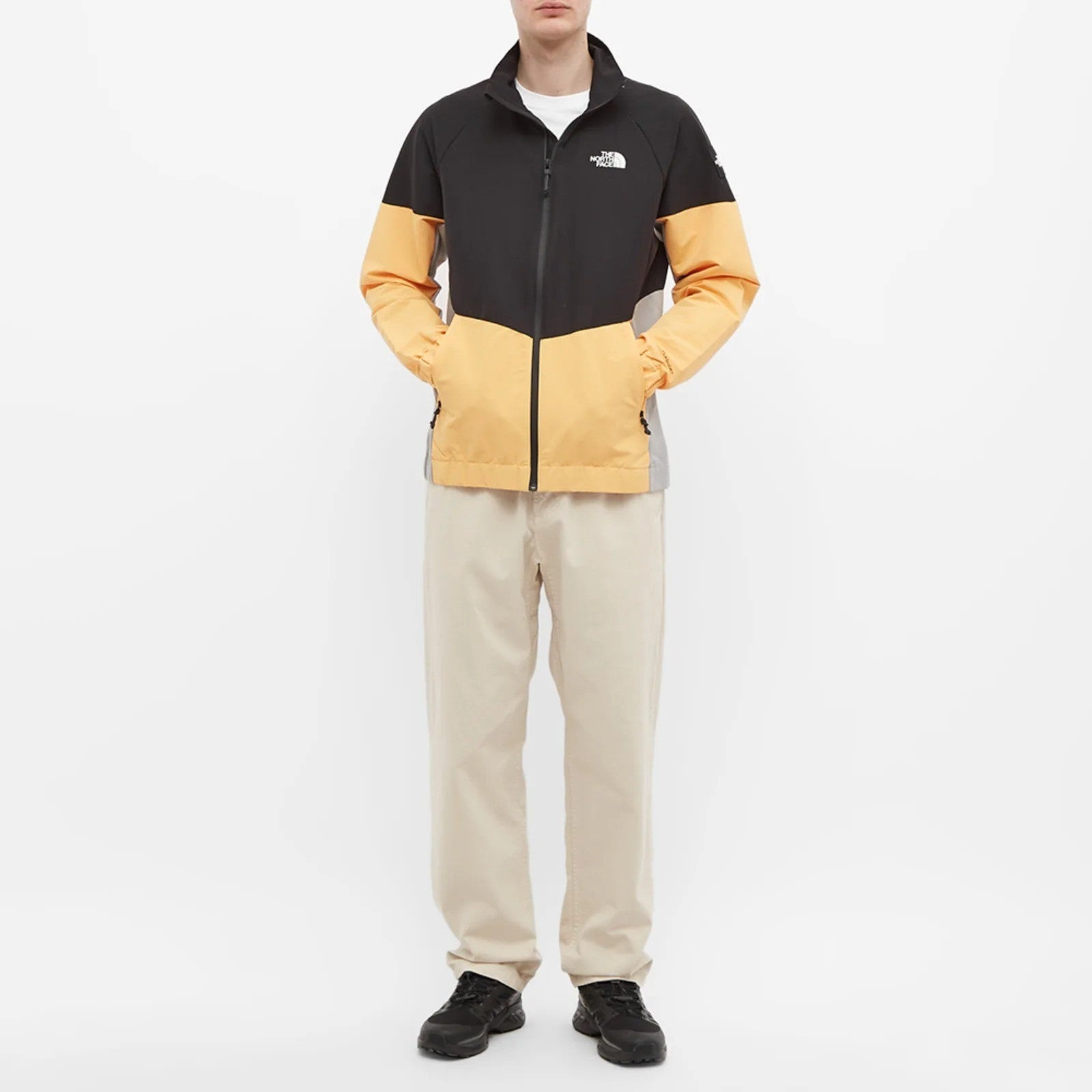The North Face Mens Phlego Jacket / Chamois Orange/TNF Black / RRP £135