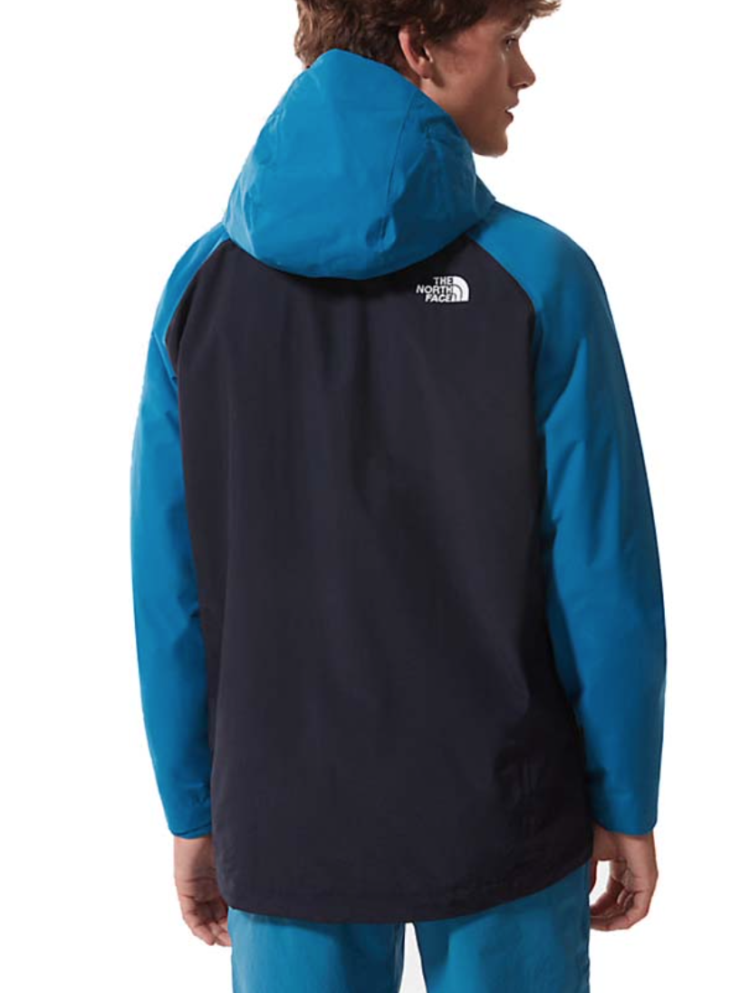 The North Face Mens Stratos Jacket / BNWT / Aviator Navy Yellow / RRP £145