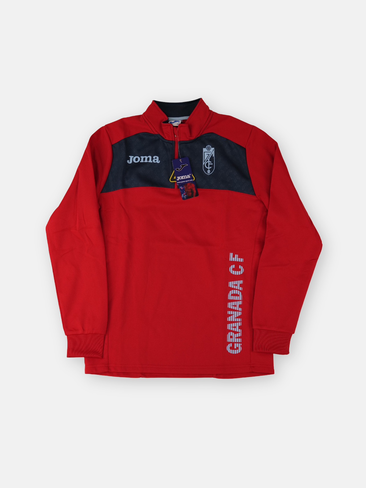 JOMA Mens 2015-16 Granada Joma 1/4 Zip Training Football Top / Red / RRP £54.99