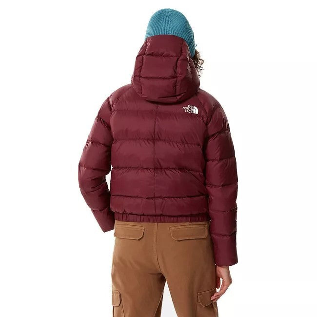 The North Face Womens Hyalite Down Hooded Puffer / Red / RRP £235