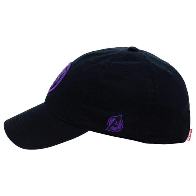 Marvel Adult Black Panther Strapback Adjustable Dad Cap / Purple / RRP £28