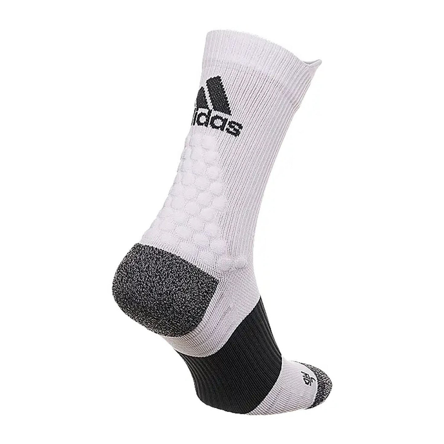 Adidas Mens Ultralight Running Crew Socks / White Black / RRP £16
