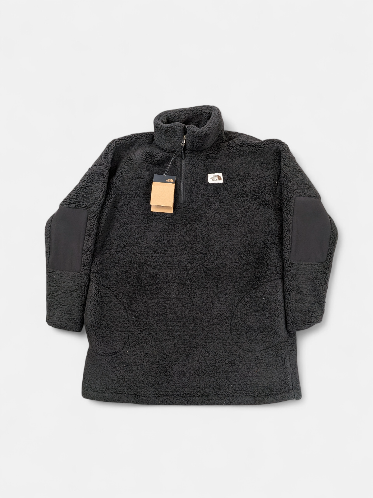 The North Face Mens RIDGE FLEECE 1/4 ZIP / Black / RRP £135