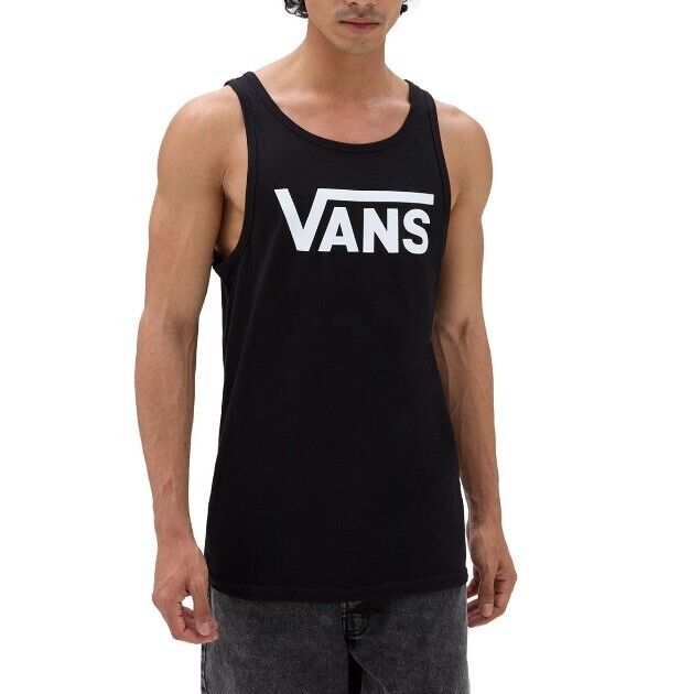 Vans Mens Classic Tank / Black, White / RRP £24