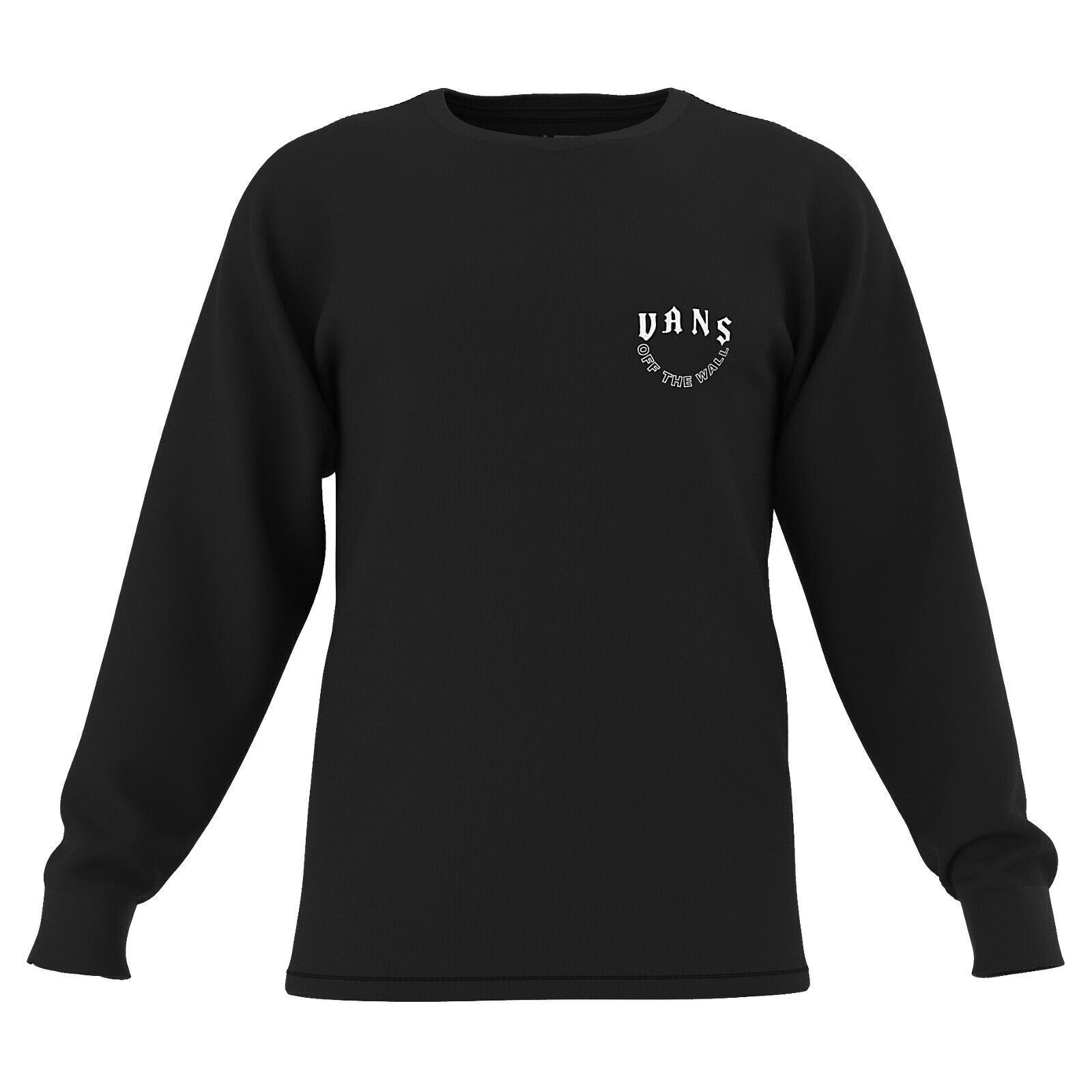 Vans Pushing Up L/S Top / Black / Mens / RRP £30