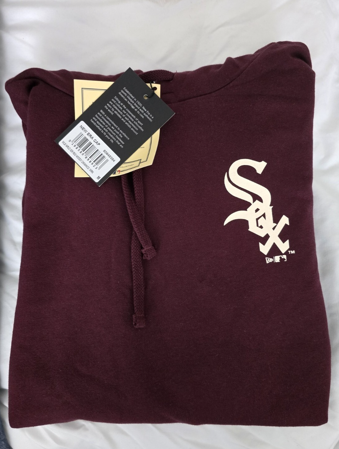 New Era Cooperstown MLB Chicago White Sox World Series Hoodie / RRP £60