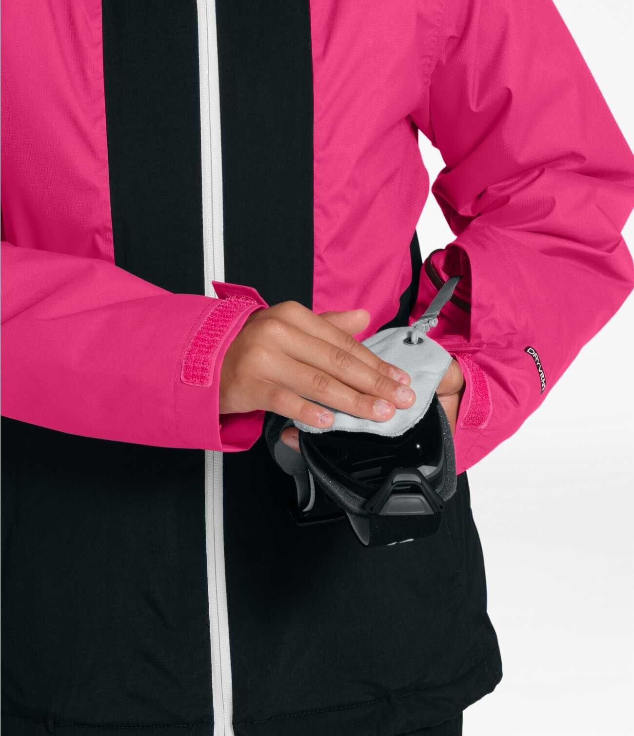 The North Face Girls Clementine Tri Climate Ski Jacket / Pink Black / RRP £180
