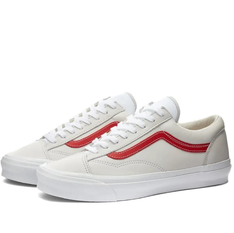 Vans Mens OG Style 36 LX 'True White Red' / RRP £90