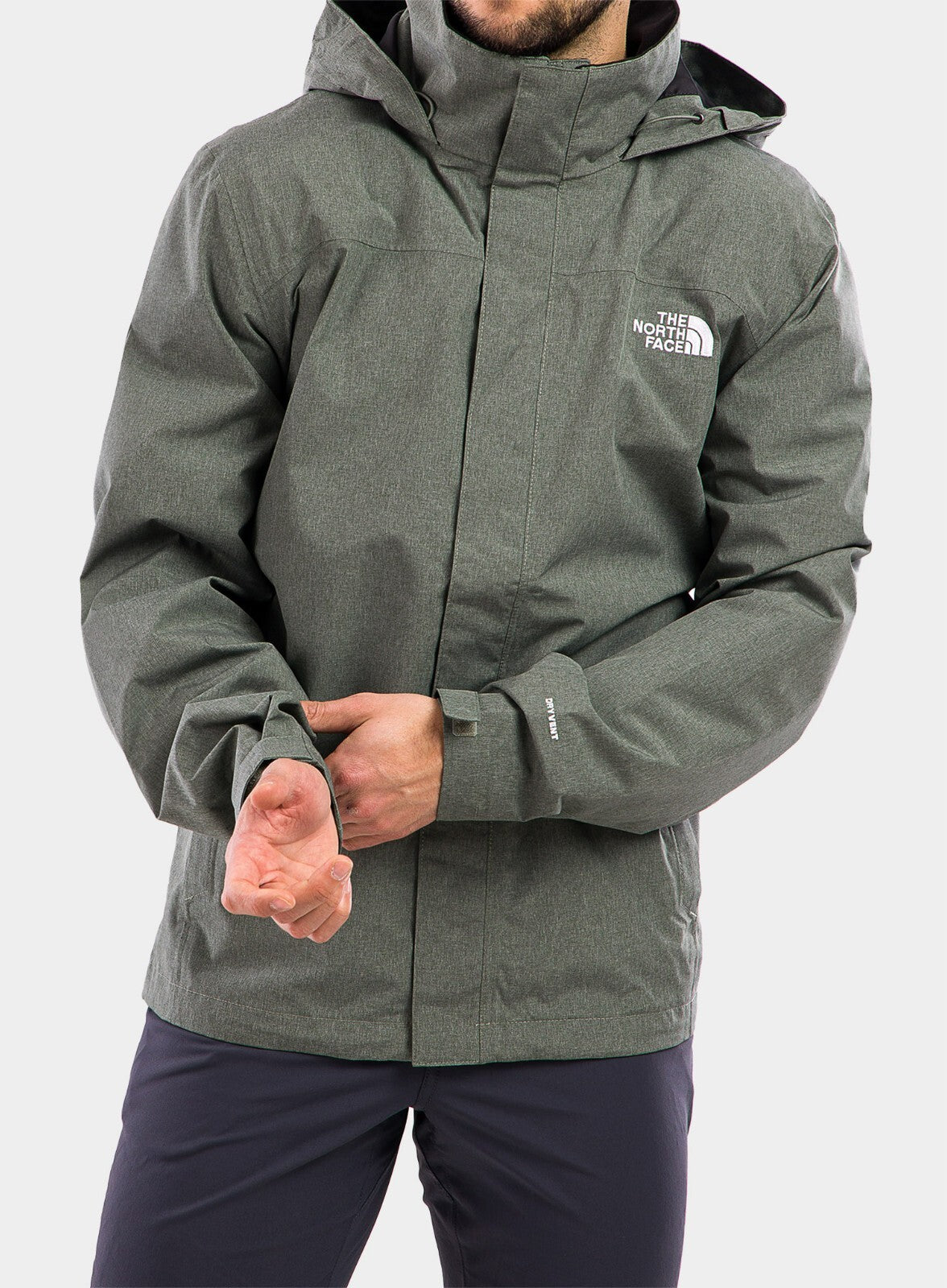 The North Face Men's Sangro Jacket / Agave Green Dark Heather / BNWT / RRP£120