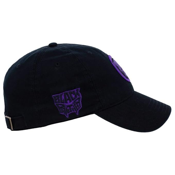 Marvel Adult Black Panther Strapback Adjustable Dad Cap / Purple / RRP £28