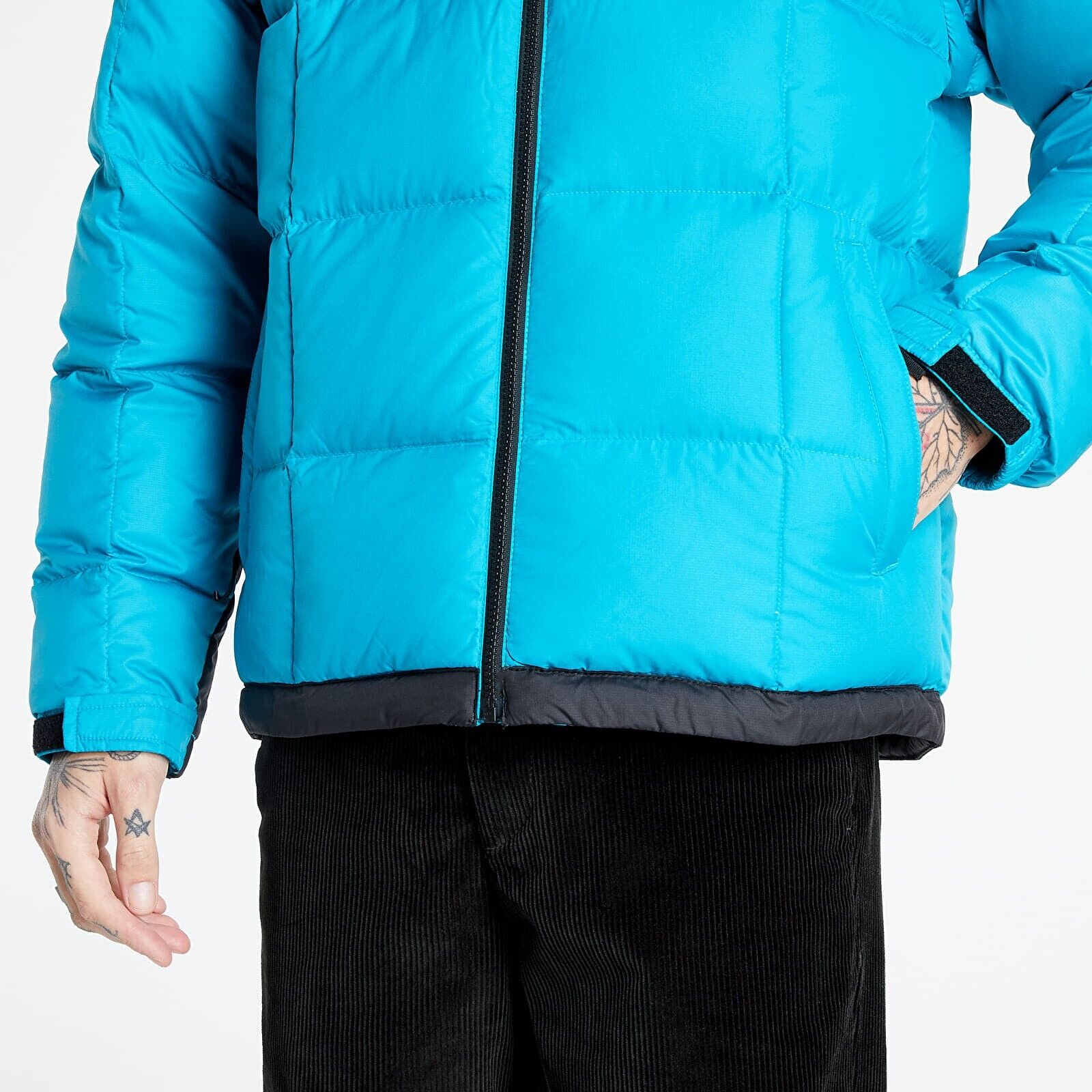 The North Face Mens Lhotse Puffer Jacket / Enamel Blue / RRP £250