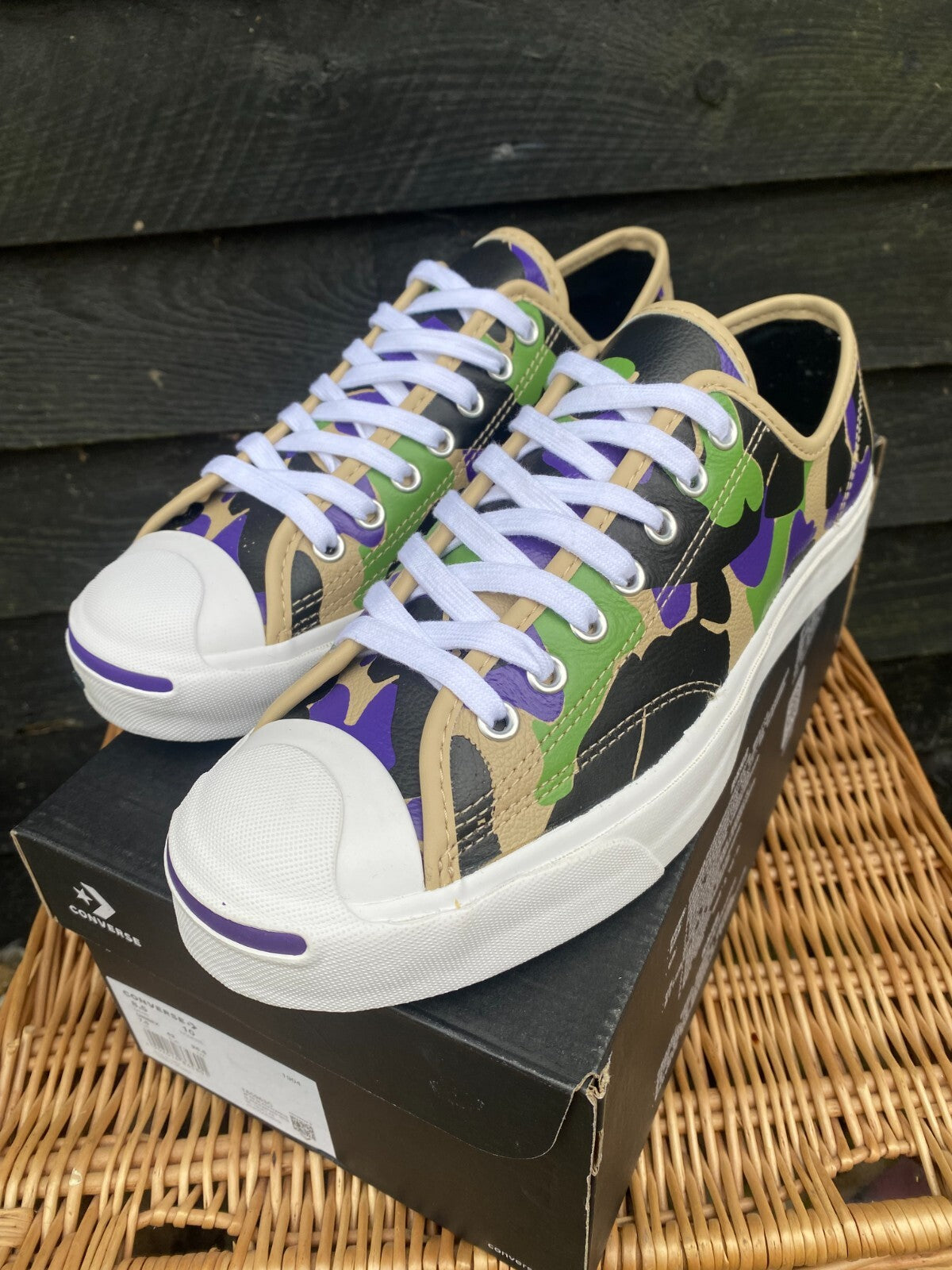 Converse Unisex Jack Purcell Archive Leather Low Trainers / BNIB / RRP £65