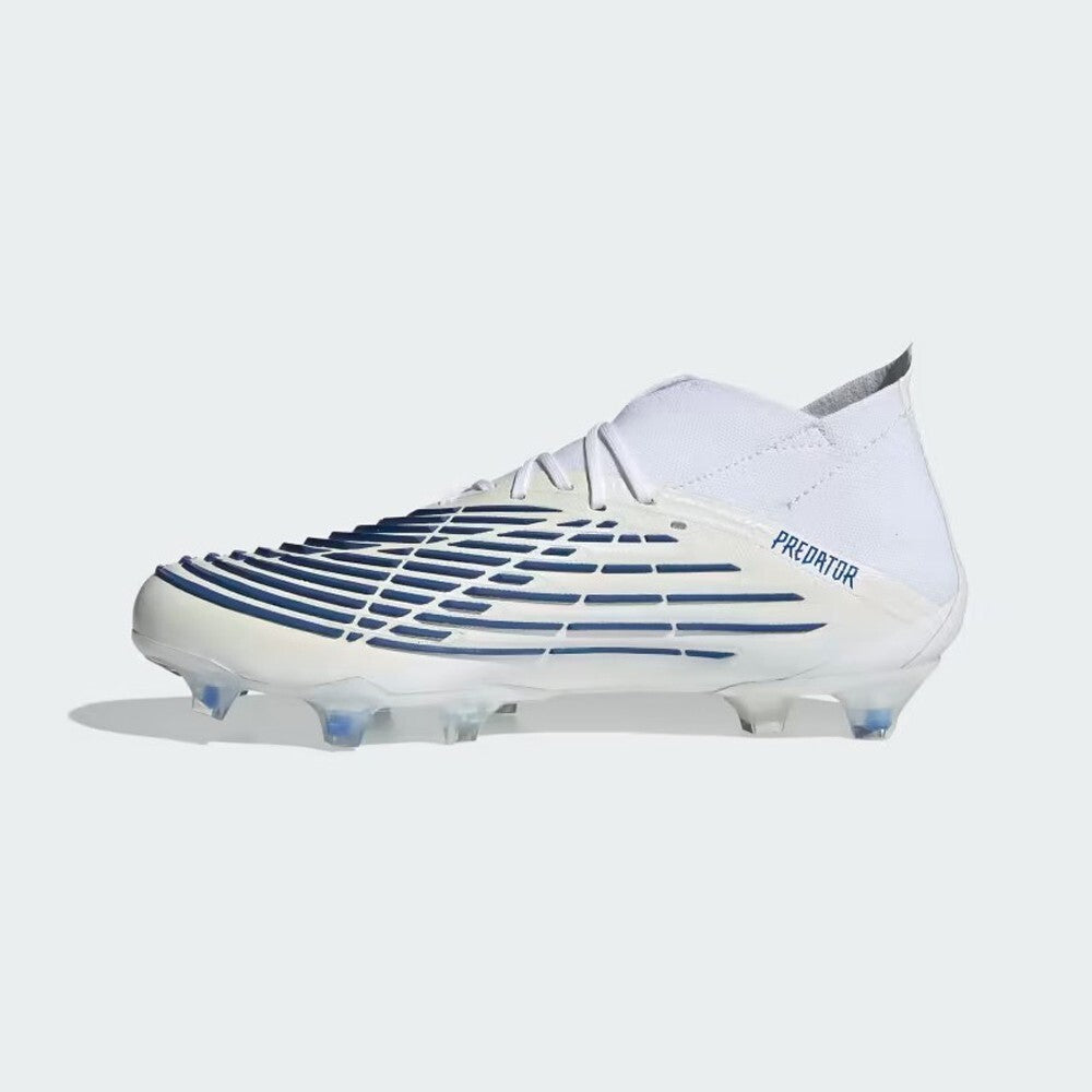 Adidas Unisex Predator Edge.1 FG Football Boots / White Blue / RRP £180