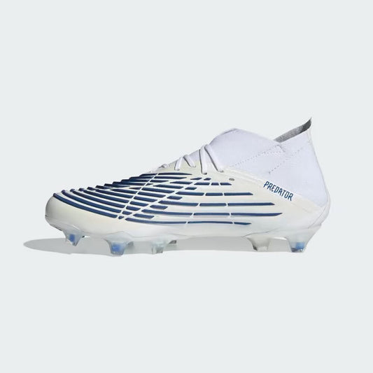 Adidas Unisex Predator Edge.1 FG Football Boots / White Blue / RRP £180