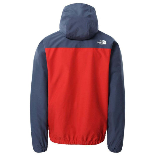The North Face Mens Waterproof Fanorak- Vintage Indigo/Rococcored