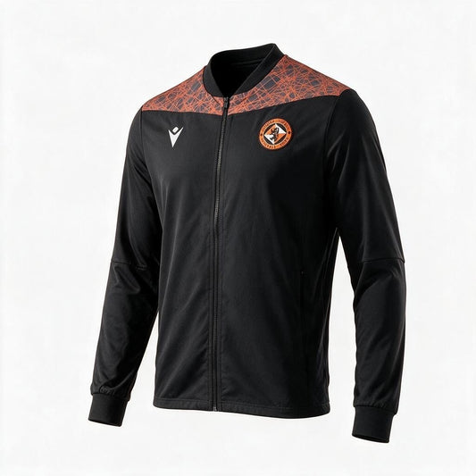 Macron Dundee United Full Zip Travel Jacket / Black / RRP £35
