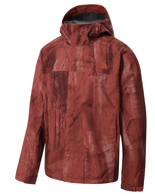 The North Face Men’s Printed Venture 2 Jacket-Tndrspcrdgranitcrockprint