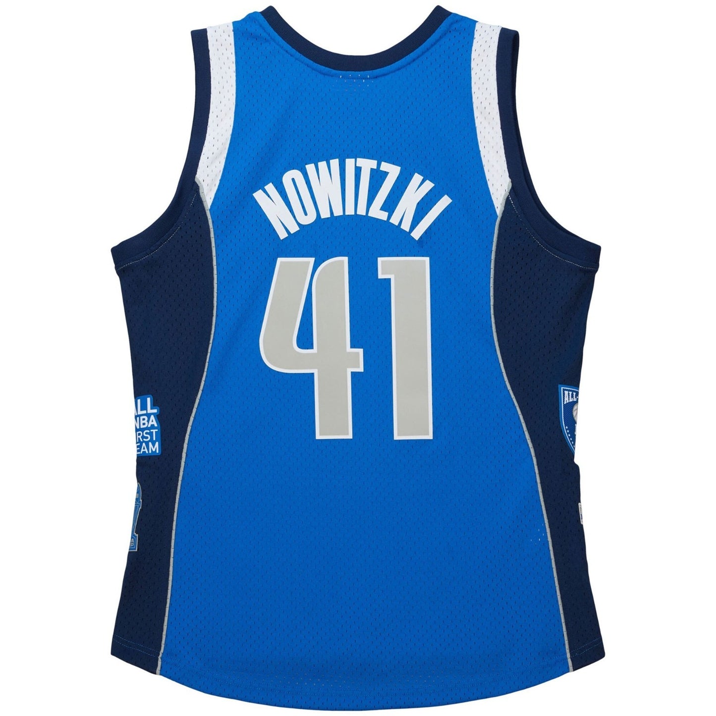 Mitchell & Ness Dirk Nowitzki Dallas Mavericks Hall of Fame Throwback Jersey / R