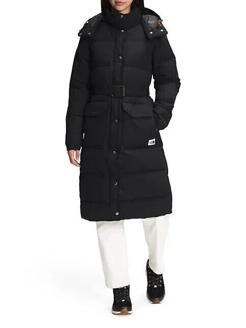 The North Face Womens Sierra Long Down Puffer Parka / Black / RRP £400