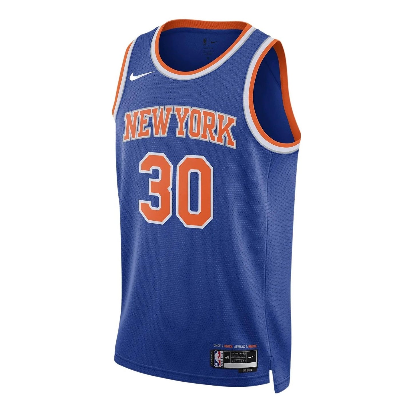Nike New York Knicks Basketball Jersey / Blue / Julius Randle / RRP £95