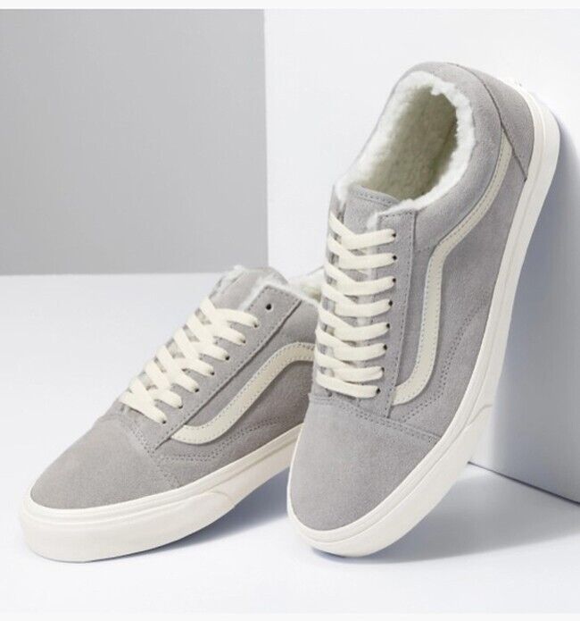 Vans Cozy Hug Old Skool Trainers / Gray / RRP £110