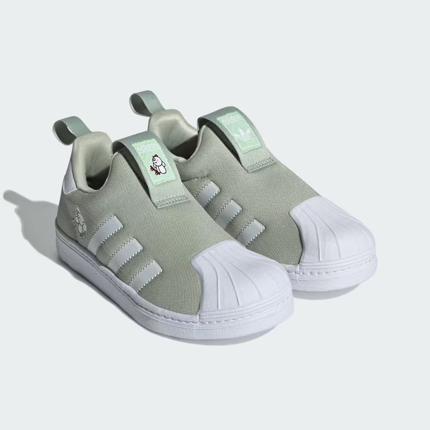Adidas Originals SUPERSTAR 360 C Trainers / Kids / BNIB / Green / RRP £50