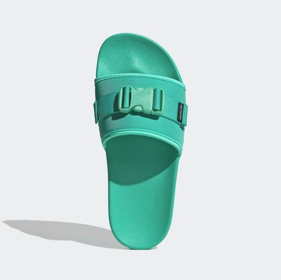 Adidas Womens Pouchylette Slides / Green / RRP £68