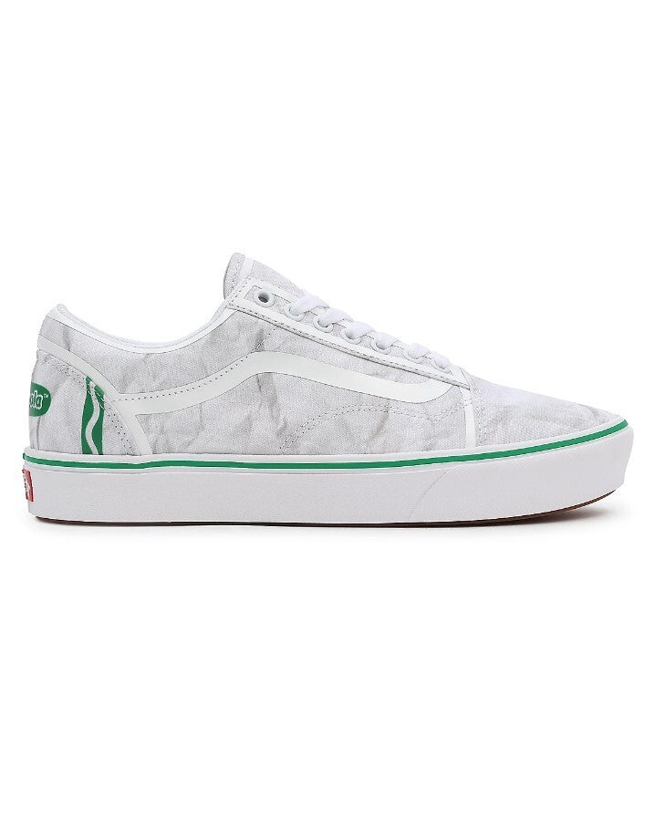 Vans Mens X Crayola ComfyCush Old Skool Shoes / White / RRP £90