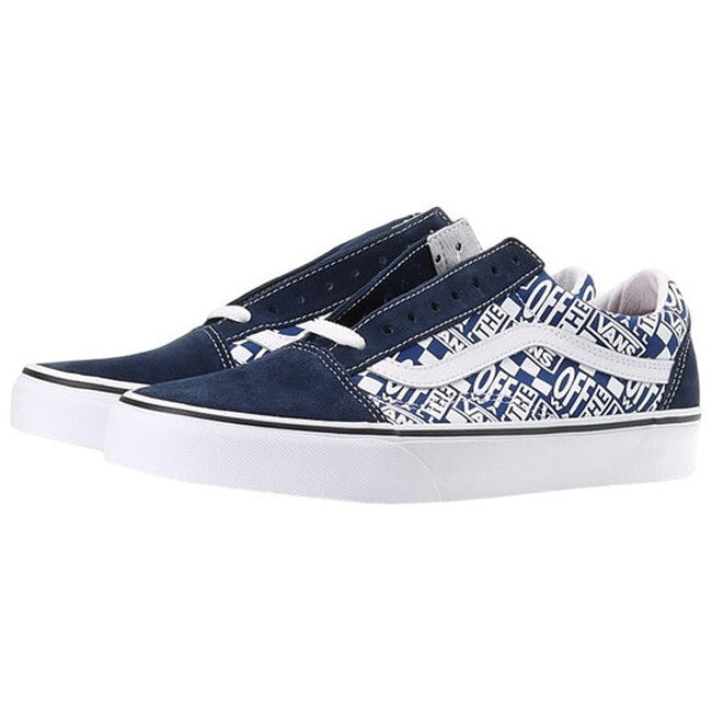 Vans Off the Wall Old Skool Trainers / Dress Blue / RRP £76