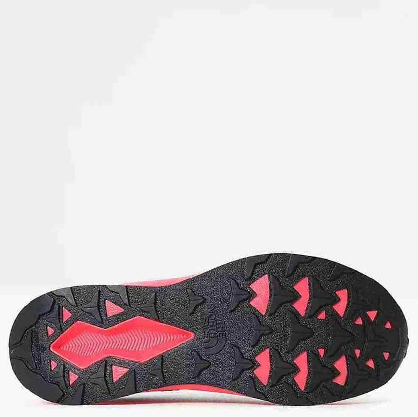 The North Face VECTIV Eminus Shoes - White Trail Marker Print/Brilliant Coral