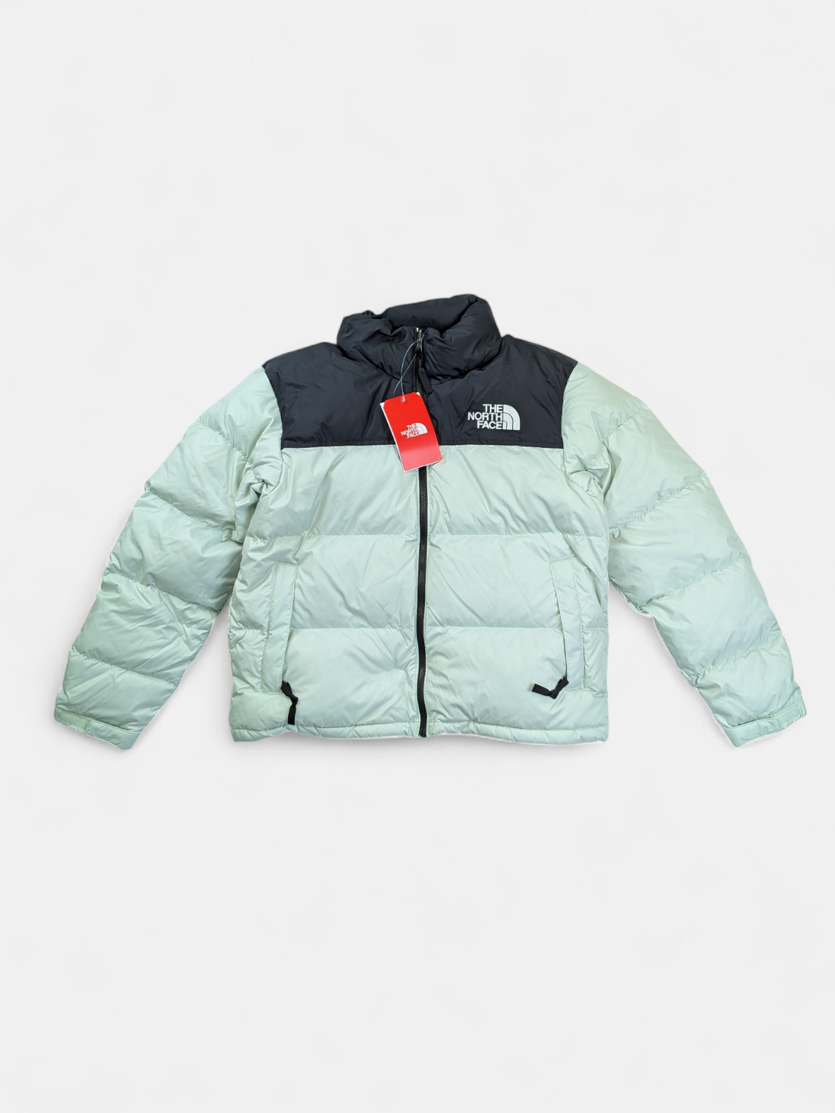 The North Face Womens 1996 RETRO NUPTSE PUFFER JACKET / Green Mist / RRP £315