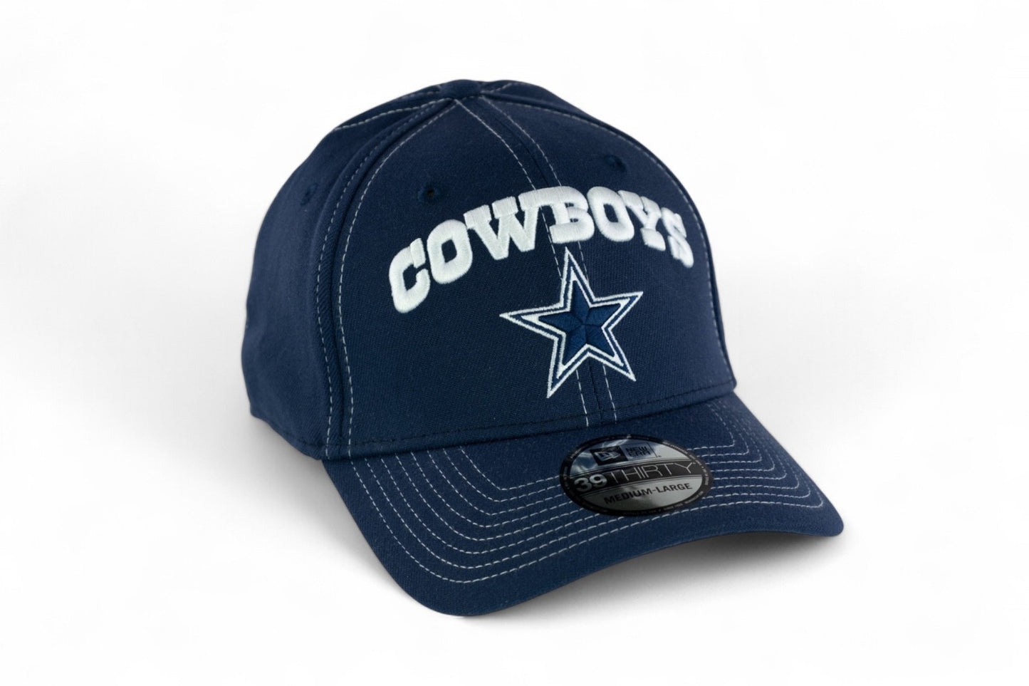 New Era Dallas Cowboys NFL Core 39THIRTY Cap / Navy White / RRP £25