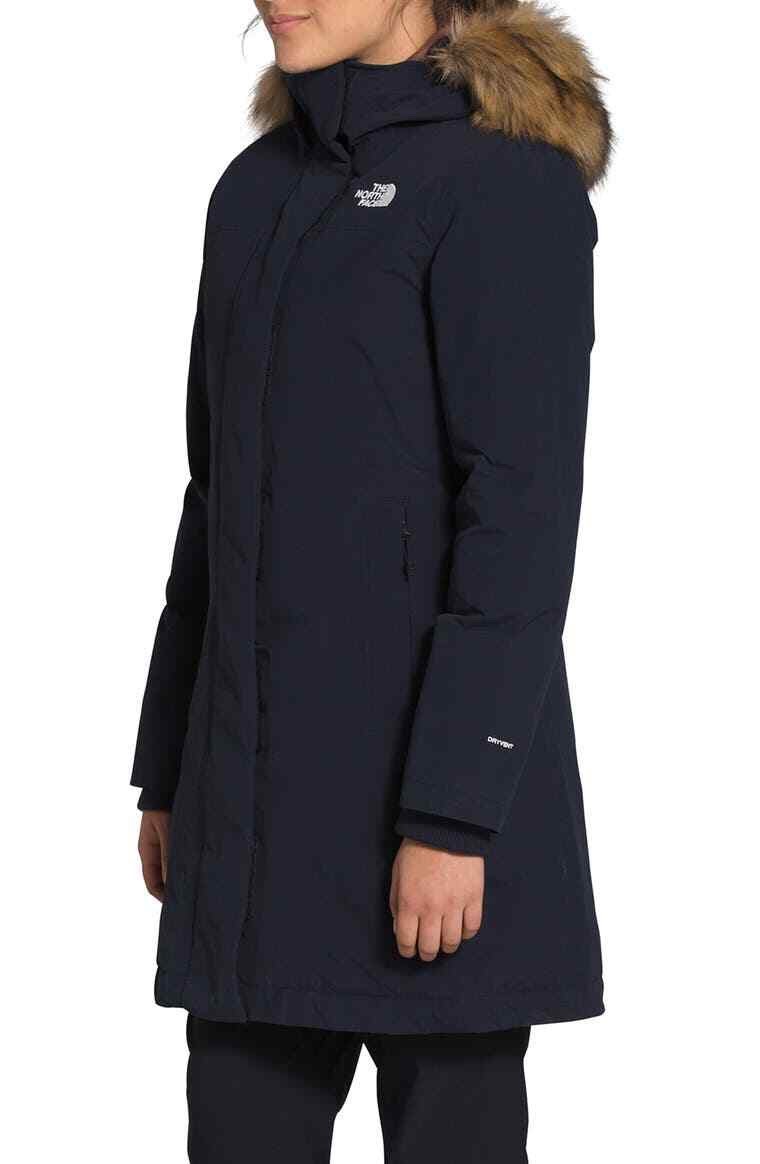 The North Face Women Arctic Parka Jacket Coat / Navy / RRP £395