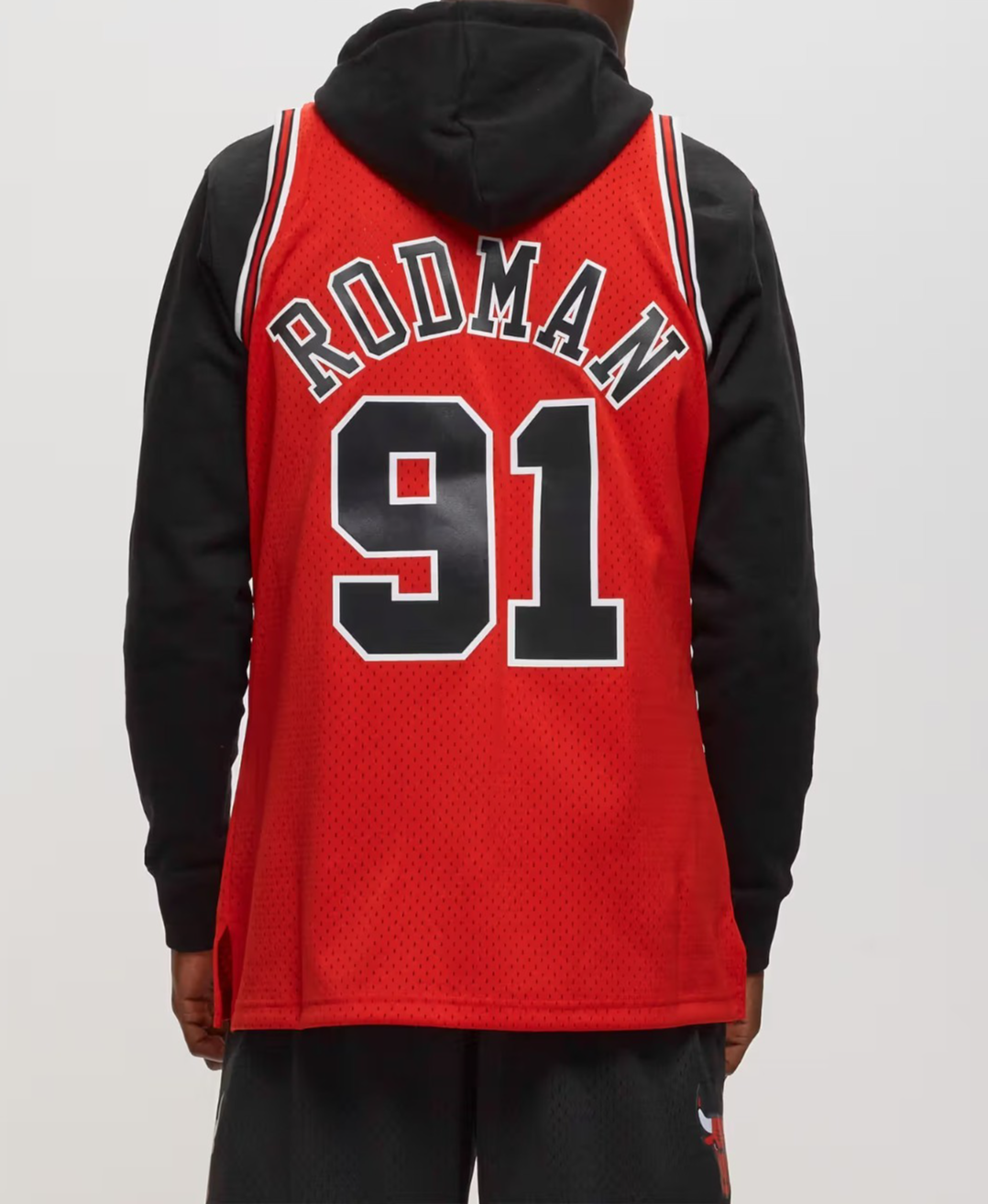 Mitchell & Ness Chicago Bulls Dennis Rodman 97-98 Basketball Jersey / Red / RRP £95