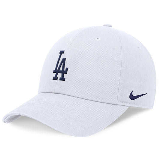 Nike Adult Los Angeles Dodgers Club Cap / White / RRP £22